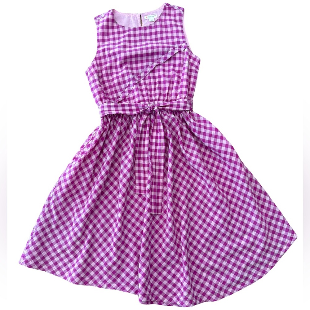 Crewcuts gingham dress size 12